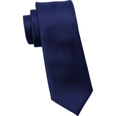 Dkny Iridescent Solid Tie In Navy