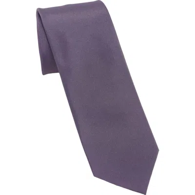 Dkny Iridescent Solid Tie In Purple
