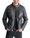 Dkny Faux Leather Jacket