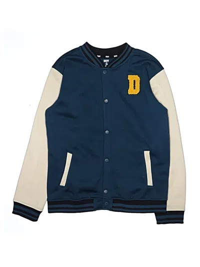 Pre-owned Dkny Kids' Jacket In Blue