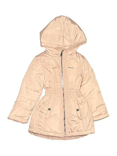 Pre-owned Dkny Kids' Jacket In Brown