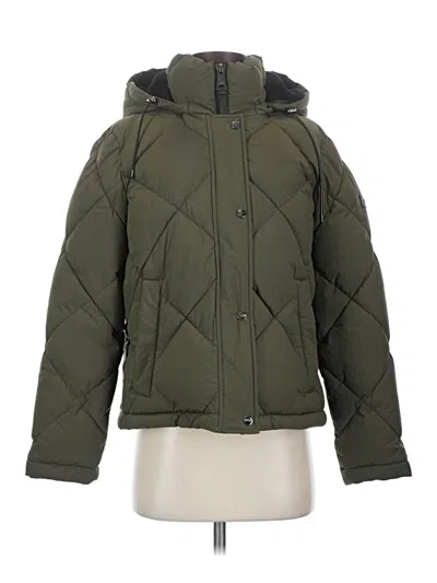 Pre-owned Dkny Jacket In Green