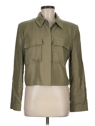Pre-owned Dkny Jacket In Green