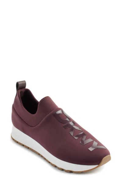 Dkny Jayden Slip-on Sneaker In Dark Cherry