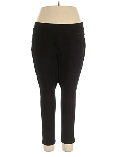 Pre-owned Dkny Jeans Active Pants In Black