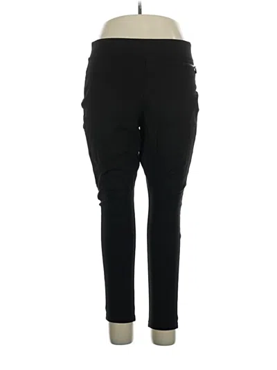 Pre-owned Dkny Jeans Active Pants In Black