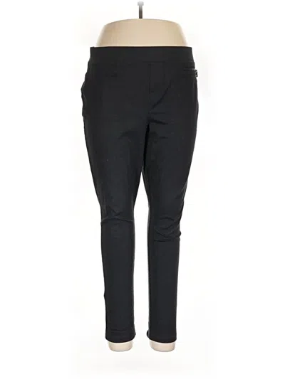 Pre-owned Dkny Jeans Active Pants In Black