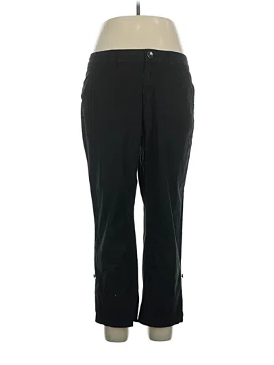 Pre-owned Dkny Jeans Active Pants In Black