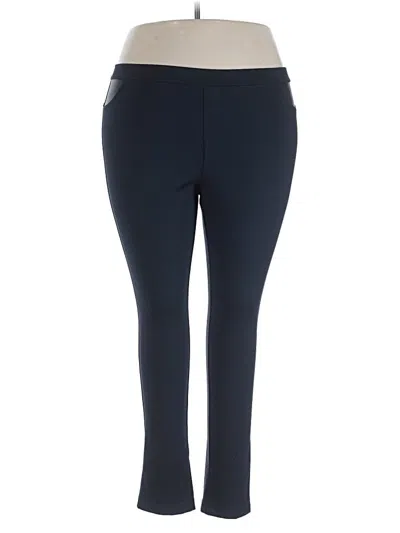 Pre-owned Dkny Jeans Active Pants In Blue