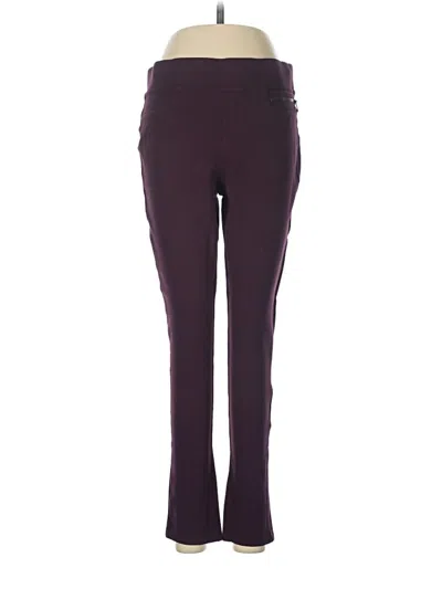 Pre-owned Dkny Jeans Active Pants In Purple