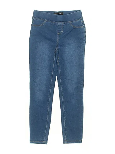 Pre-owned Dkny Kids' Jeans In Blue
