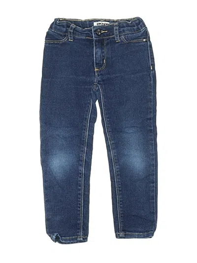 Pre-owned Dkny Kids' Jeans In Blue