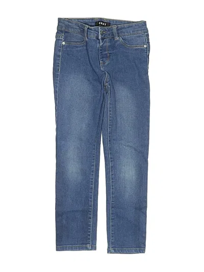Pre-owned Dkny Kids' Jeans In Blue