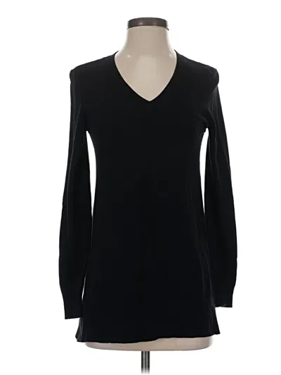 Pre-owned Dkny Jeans Cardigan Sweater In Black
