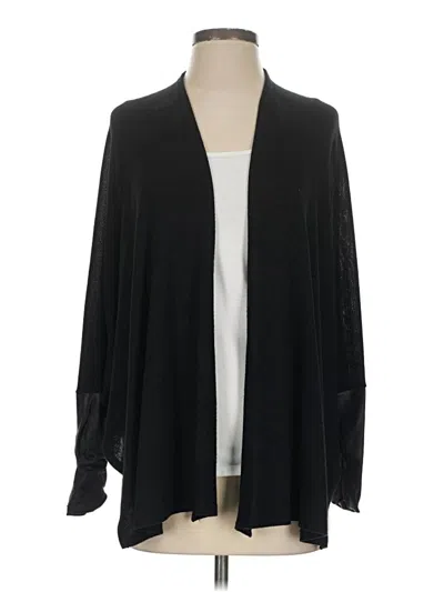 Pre-owned Dkny Jeans Cardigan Sweater In Black