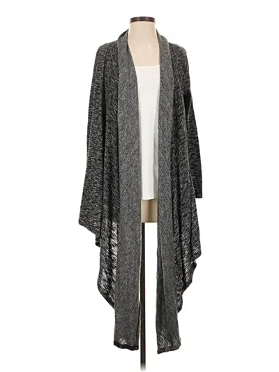 Pre-owned Dkny Jeans Cardigan Sweater In Gray