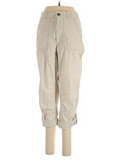 Pre-owned Dkny Jeans Cargo Pants In Tan