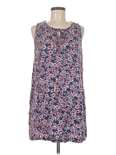 Pre-owned Dkny Jeans Casual Dress In Blue