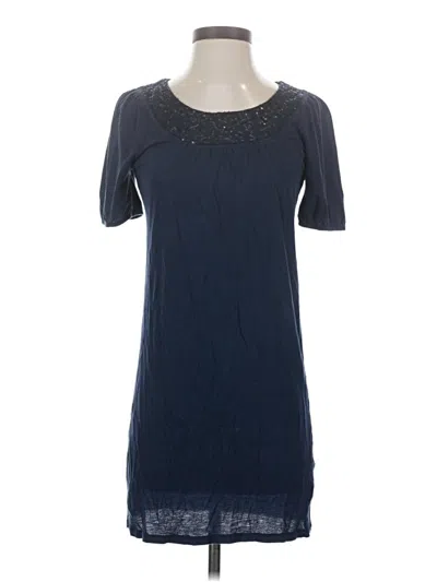 Pre-owned Dkny Jeans Casual Dress In Blue