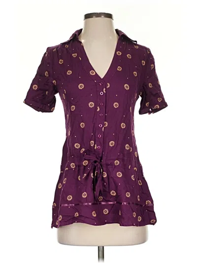Pre-owned Dkny Jeans Casual Dress In Purple