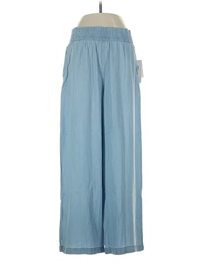 Pre-owned Dkny Jeans Casual Pants In Blue