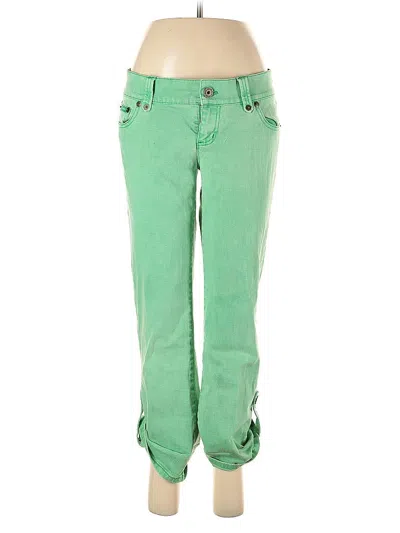 Pre-owned Dkny Jeans Casual Pants In Green