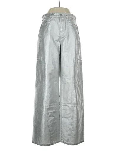 Dkny Jeans Casual Pants In Silver