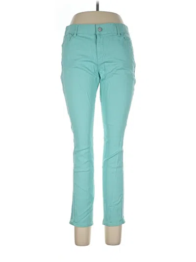 Pre-owned Dkny Jeans Casual Pants In Teal