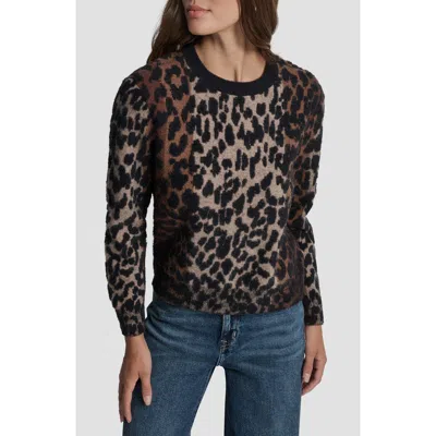 Dkny Jeans Crewneck Sweater In Brown