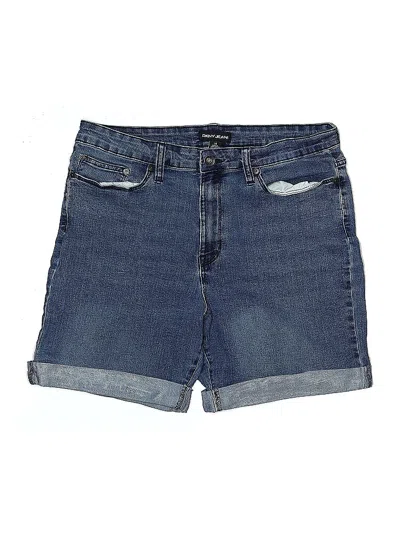 Pre-owned Dkny Jeans Denim Shorts In Blue