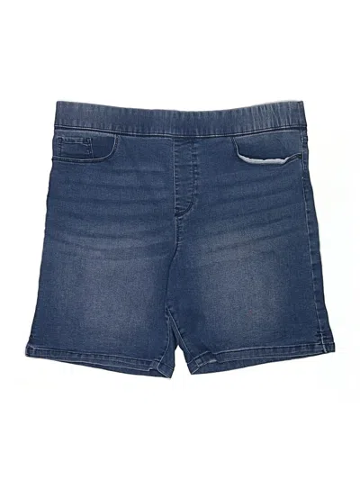 Pre-owned Dkny Jeans Denim Shorts In Blue