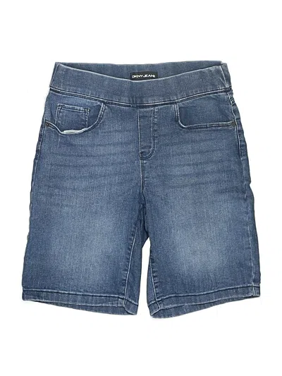 Pre-owned Dkny Jeans Denim Shorts In Blue