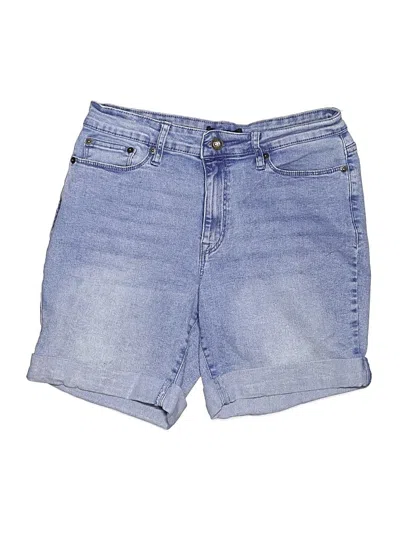 Pre-owned Dkny Jeans Denim Shorts In Blue