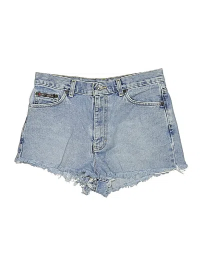 Pre-owned Dkny Jeans Denim Shorts In Blue