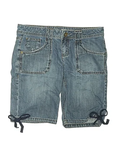 Pre-owned Dkny Jeans Denim Shorts In Blue