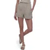 Dkny Jeans Dolphin Linen Blend Shorts