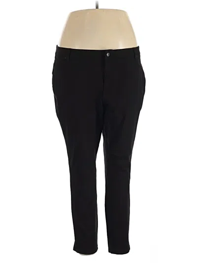 Pre-owned Dkny Jeans Dress Pants In Black