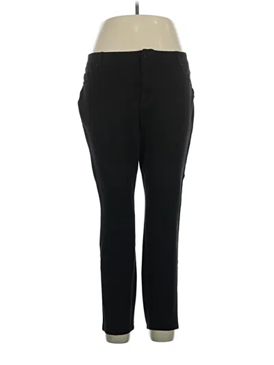 Pre-owned Dkny Jeans Dress Pants In Black