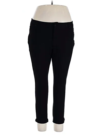 Pre-owned Dkny Jeans Dress Pants In Black