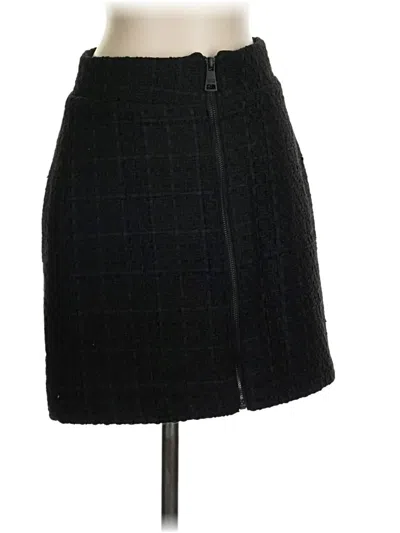 Pre-owned Dkny Jeans Formal Skirt In Black