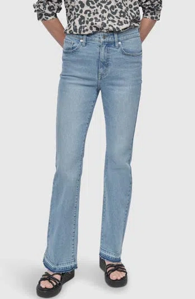 Dkny Jeans High Waist Flare Jeans
