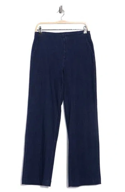 Dkny Jeans High Waist Tailored Pants In Animal Print