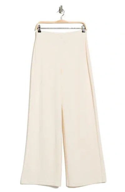 Dkny Jeans High Waist Wide Leg Pants In Yellow