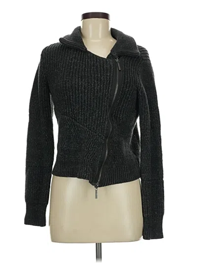 Pre-owned Dkny Jeans Jacket In Gray