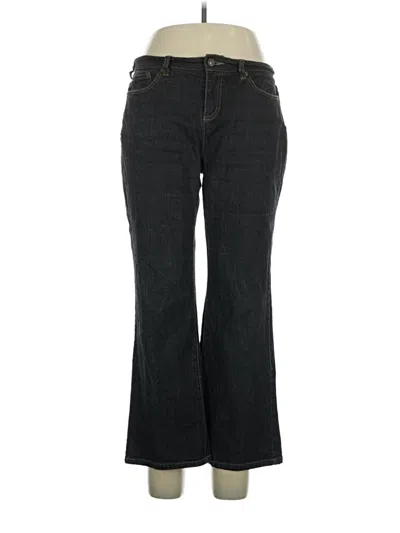 Pre-owned Dkny Jeans Jeans In Black