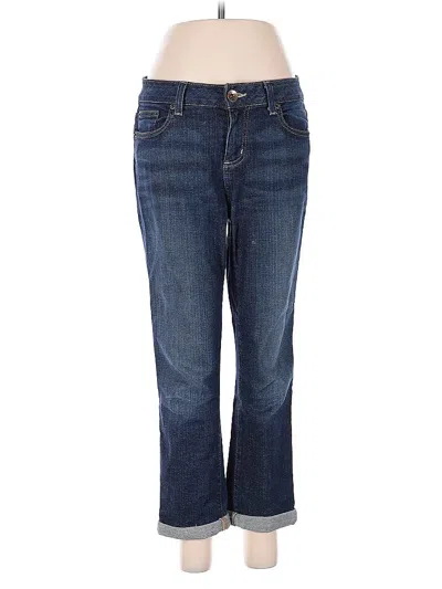 Pre-owned Dkny Jeans Jeans In Blue