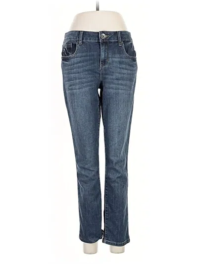 Pre-owned Dkny Jeans Jeans In Blue