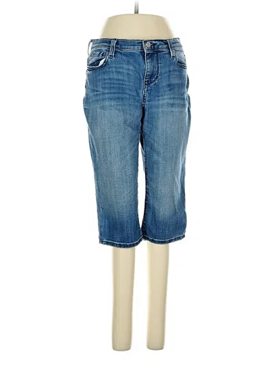 Pre-owned Dkny Jeans Jeans In Blue