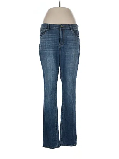 Pre-owned Dkny Jeans Jeans In Blue