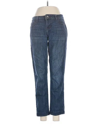 Pre-owned Dkny Jeans Jeans In Blue